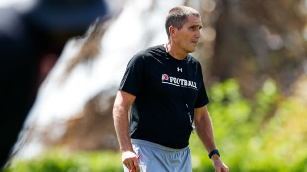 Andy Ludwig, Utah Utes Fall Camp.